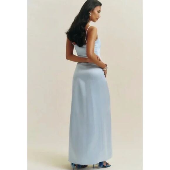 Reformation paisley satin dress mineral - Picture 8 of 8